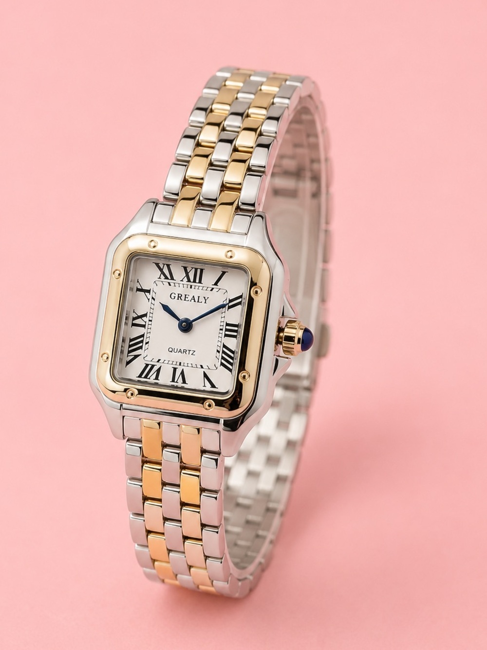 Panthere Two-Tone Classic Stainless Steel Watch